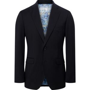 Alton Lane Performance Tailored Fit Suit Jacket black 40R sports coat blazer